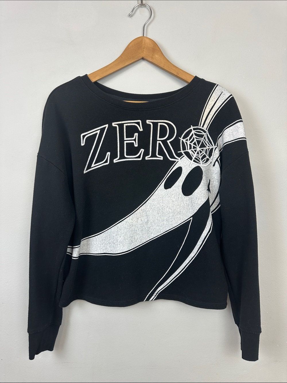 Disney Zero Nightmare Before Christmas Sweatshirt Sz M
